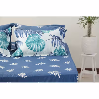 سرویس ملحفه بومرنگ مدل Hawaii-A یکنفره 4 تکه