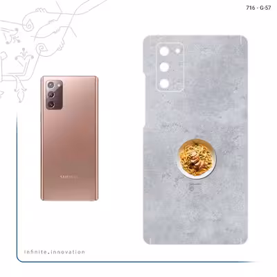 برچسب پوششی ماهوت مدل Pasta مناسب برای گوشی موبایل سامسونگ Galaxy Note 20