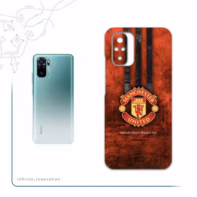 برچسب پوششی ماهوت مدل Manchester-United مناسب برای گوشی موبایل شیائومی Redmi Note 10s