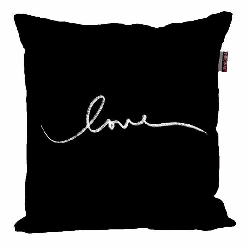 کوسن مدل مینیمال طرح love کد 28