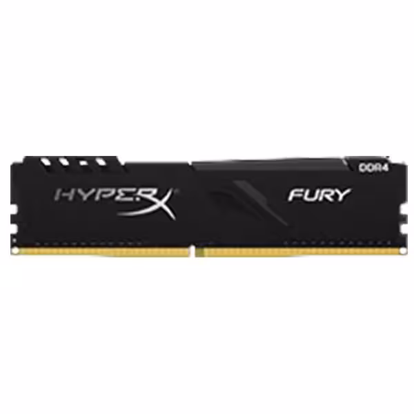رم کامپیوتر کینگستون مدل Kingstone Hyper X fury 4GB U-DIMM DDR4 2400 CL15