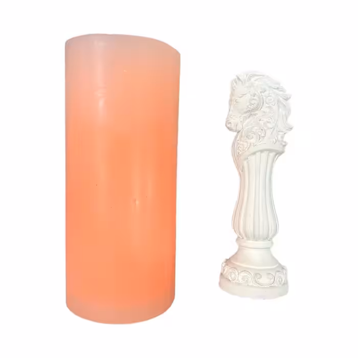 قالب سیلیکونی ستون اسب قطر 4.5 ارتفاع 15 سانت