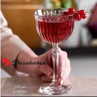 لیوان پایه دار پاشاباغچه ترکیه مدل جوی کد 440290 بسته 4 عددی