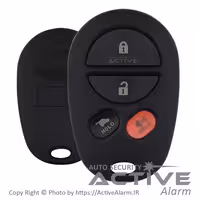 قیمت قاب ریموت فابریک خودرو تويوتا کمری 2007