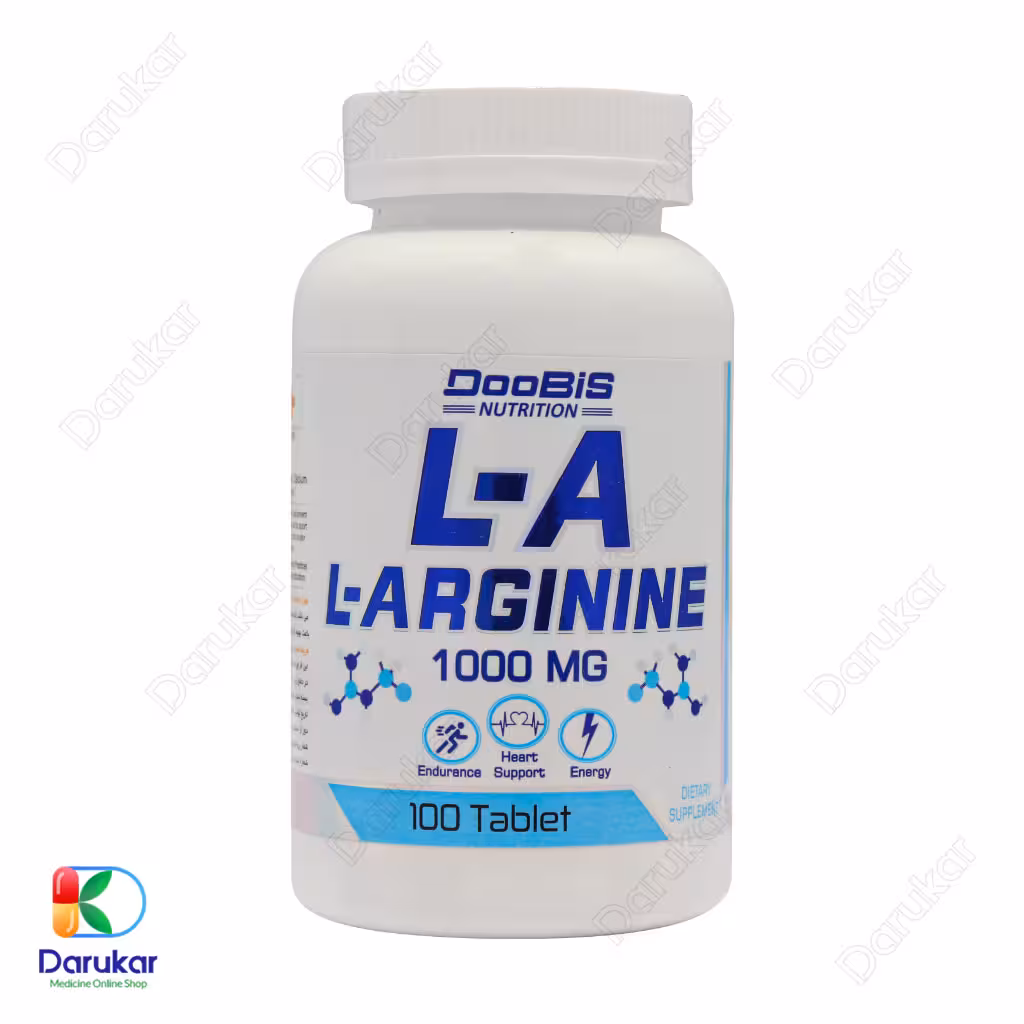 کپسول ال آرژنین 1000 میلی گرم دوبیس 100 عدد