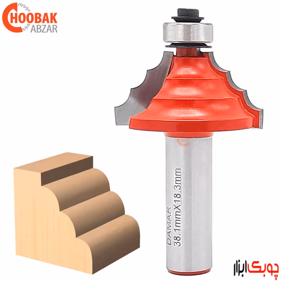 تیغ پروفیل لبه سه پله دامار کد DM613814G