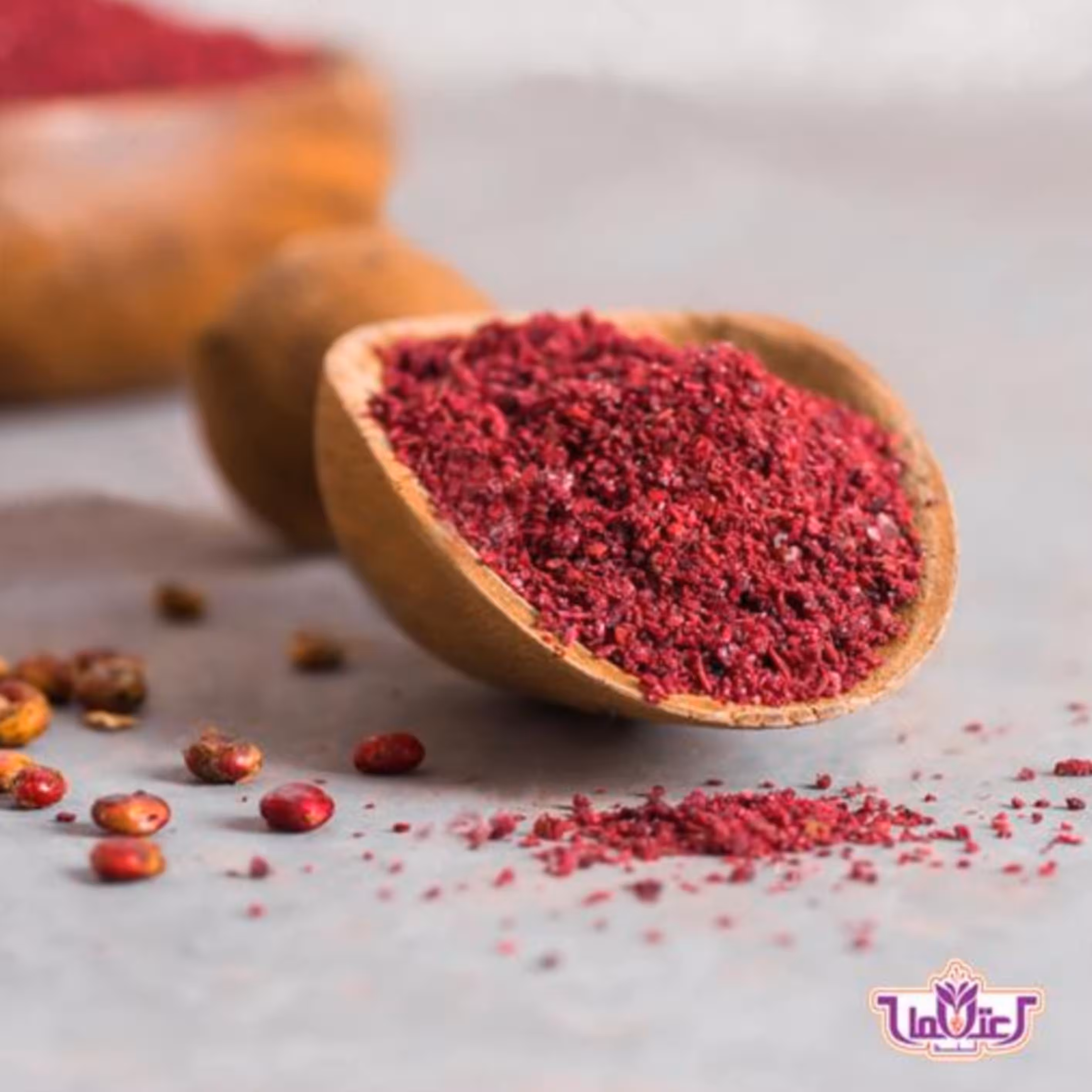 پودر سماق قرمز یک کیلویی (پودرسماق قرمز )