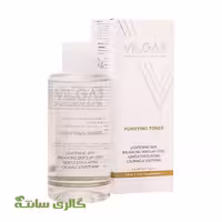تونر پاک کننده و روشن کننده ویلگاس VILGAS حجم 150 میل