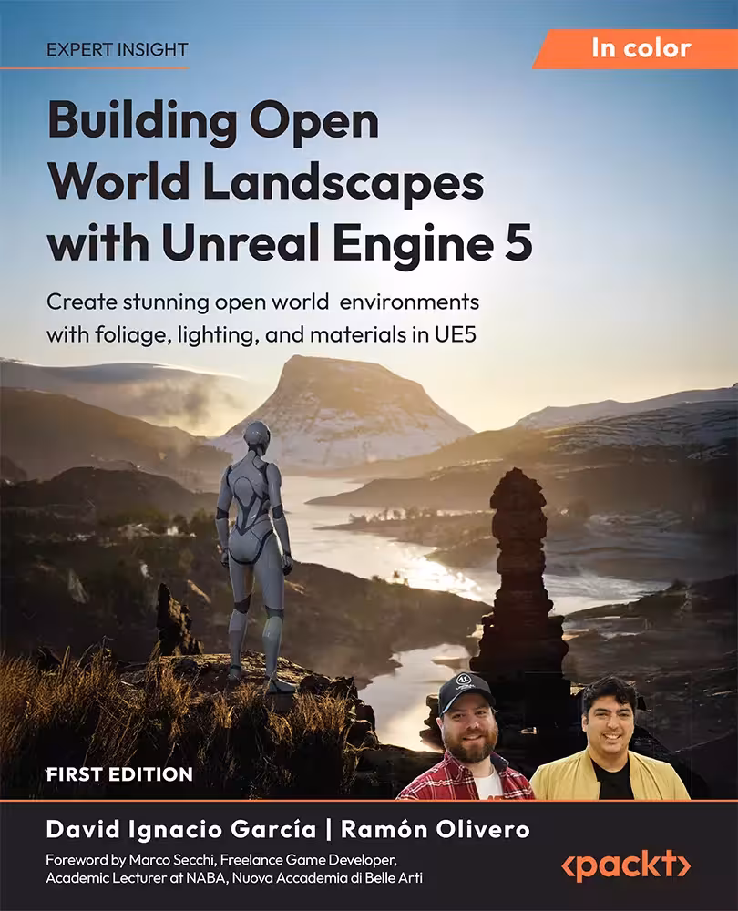 کتاب Building Open World Landscapes with Unreal Engine 5