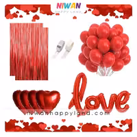 پک تزیین بادکنک عاشقانه