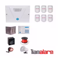 پکیج دزدگیر اماکن باسیم مدل کلاسیک سیم کارتی و تلفنی CGPY6