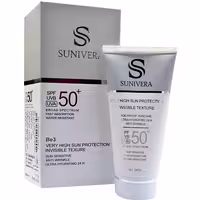 کرم ضد آفتاب بی رنگ سانیورا spf50 حجم 50 میلی لیتر