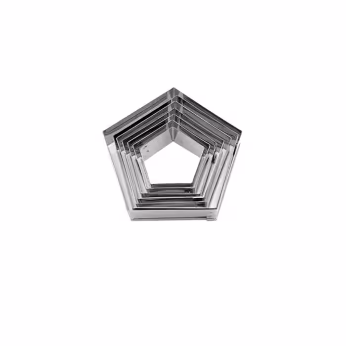 کاتر 5 ضلعی 6 عددی فلزی