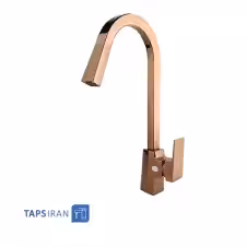 شیر سینک راسان مدل النا رز گلد | تپس ایران فروشگاه آنلاین شیرآلات