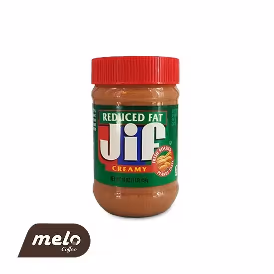 کره بادام زمینی جیف کم چرب کرمی