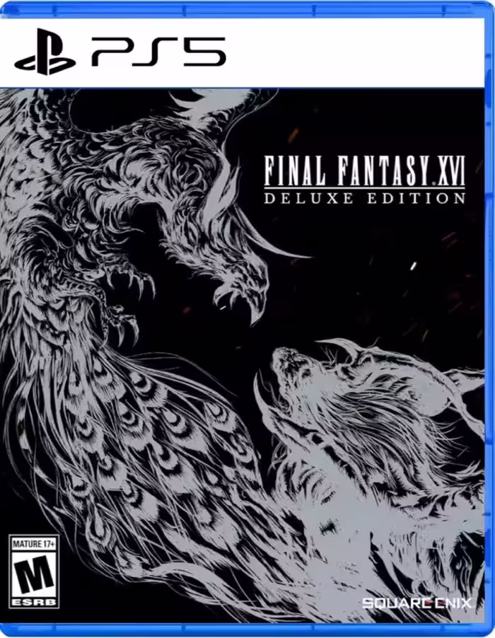 خرید دیسک بازی Final Fantasy XVI Deluxe Edition برای PS5 با بهترین قیمت
