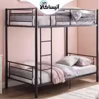 تخت خواب فلزی دو طبقه آنیسا مدل S200