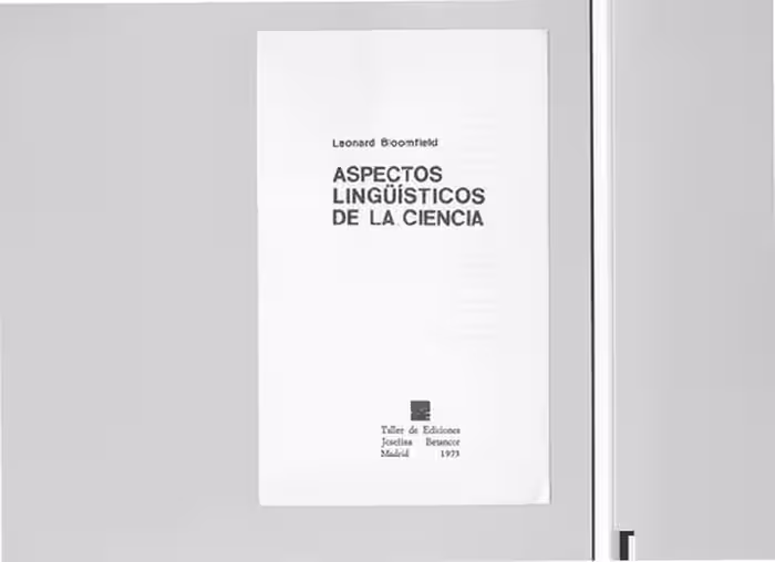 خرید و دانلود نسخه کامل کتاب Aspectos lingüísticos de la ciencia [INCOMPLETO]