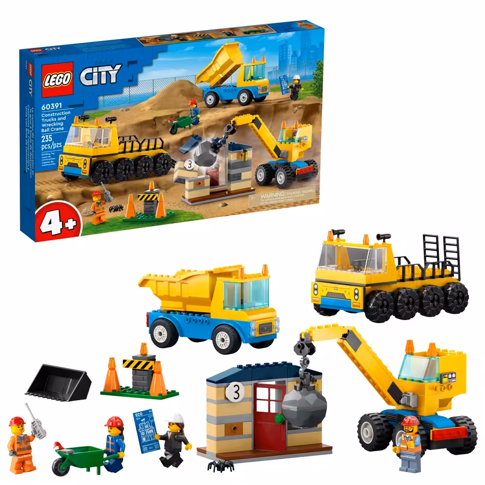 لگو City مدل Construction Trucks 60391