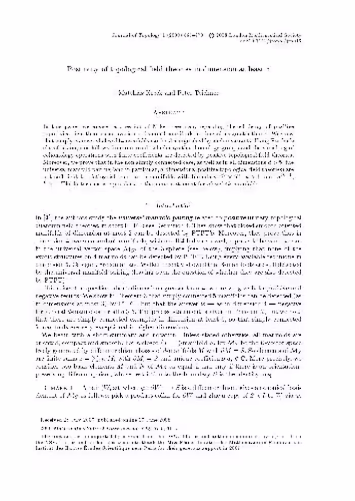خرید و دانلود نسخه کامل کتاب Positivity of topological field theories in dimension at least 5