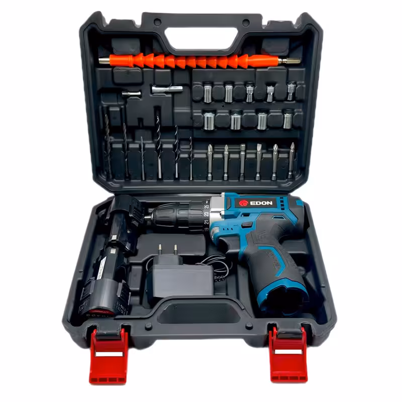 مجموعه 30 عددی دریل پیچ گوشتی شارژی 10 میلیمتری 24 ولت ادون مدل ED-24-24W | کالا مکس