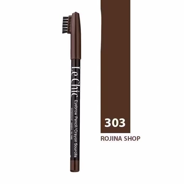 مداد ابرو چوبی برس دار لچیک شماره 303