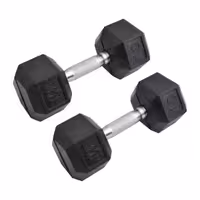 دمبل رکورد مدل 1400 وزن 10 کیلوگرم بسته 2 عددی