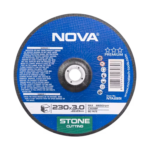 صفحه برش سنگ 230 میلیمتری نووا مدل 2951