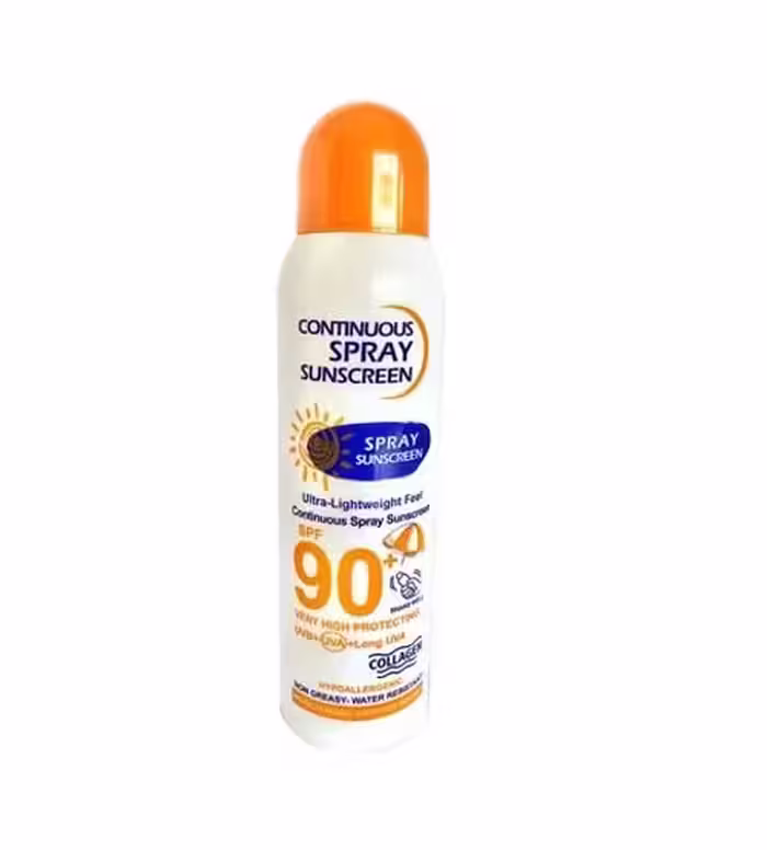 اسپری ضد آفتاب مدل SPF 90 (نارنجی)