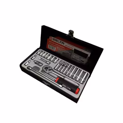 جعبه بکس سلتا 24 پارچه 1/4 اینچ مدل ART-2524