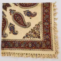 سفره قلمکاری ممتاز طرح بته جقه بزرگ 4 نفره