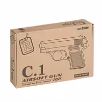 اسباب بازی کلت ساچمه ای برند airsoft مدل C.1