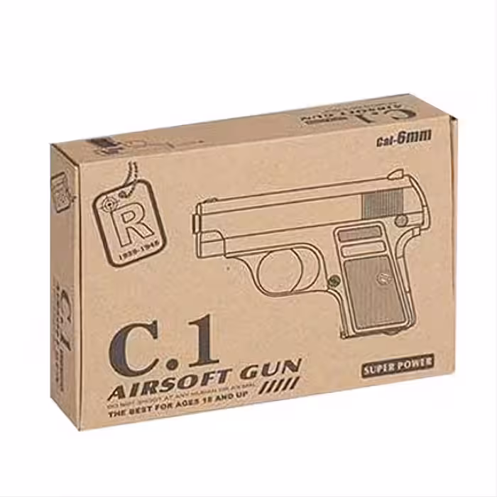 اسباب بازی کلت ساچمه ای برند airsoft مدل C.1