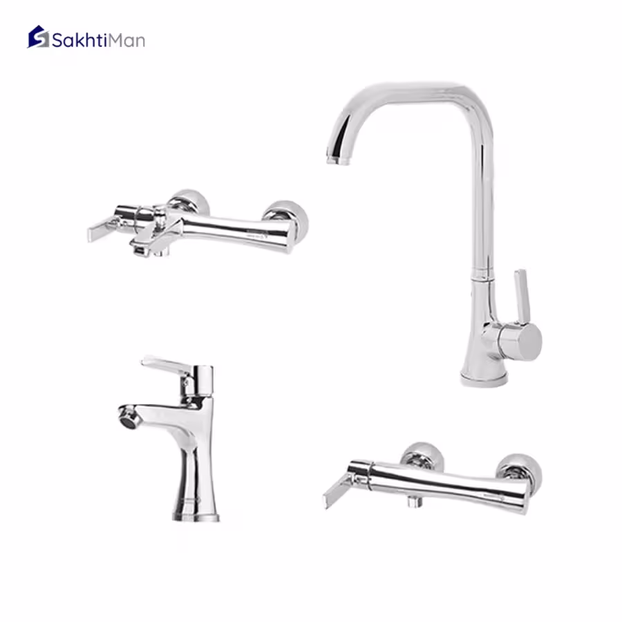 ست شیرآلات سکه مدل پارمیس