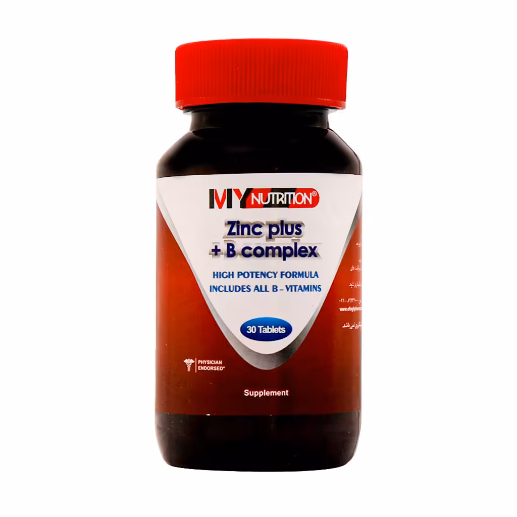 قرص زینک پلاس ب کمپلکس مای نوتریشن 30 عدد