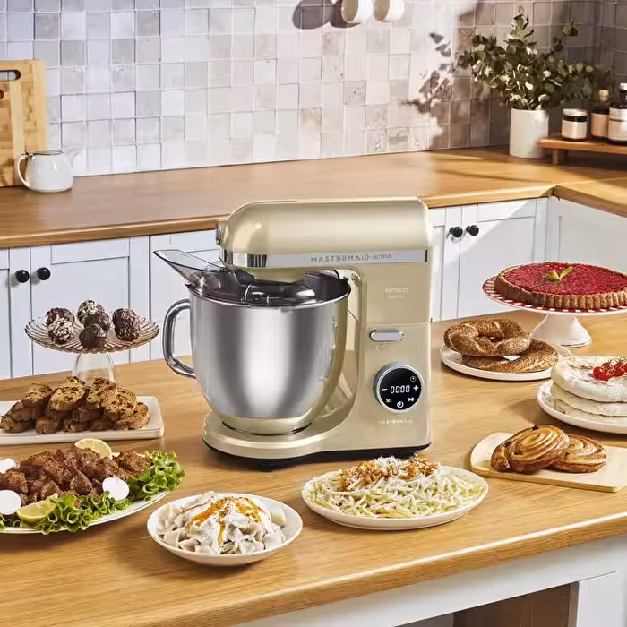همزن کاسه دار کاراجا Mastermaid Chef Ultra طلای معدنی 2000 وات