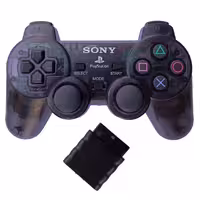دسته بی سیم PS2 و PS1 سونی مدل شیشه ای