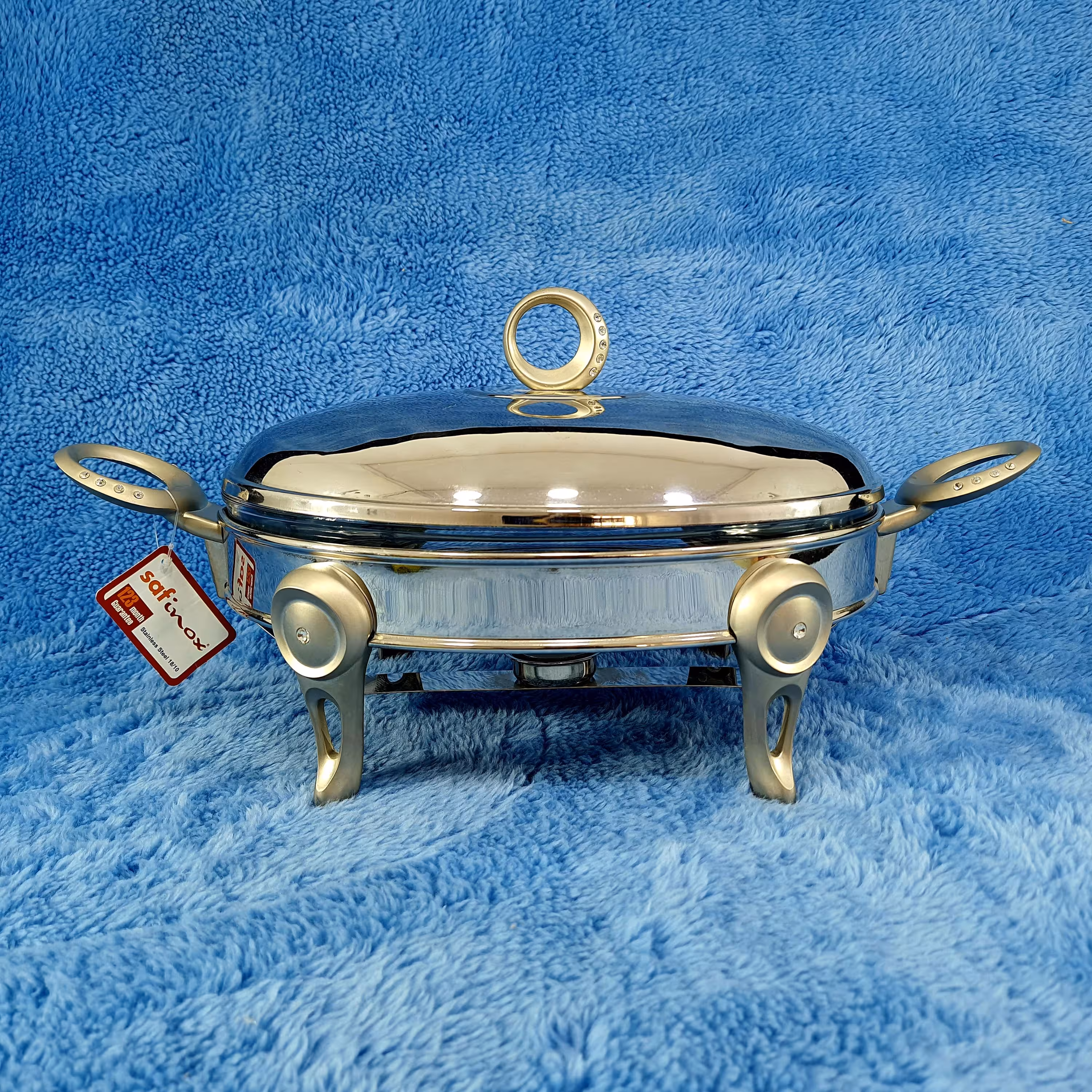 ظرف سوفله سافینوکس بیضی متوسط 301 نگین دار