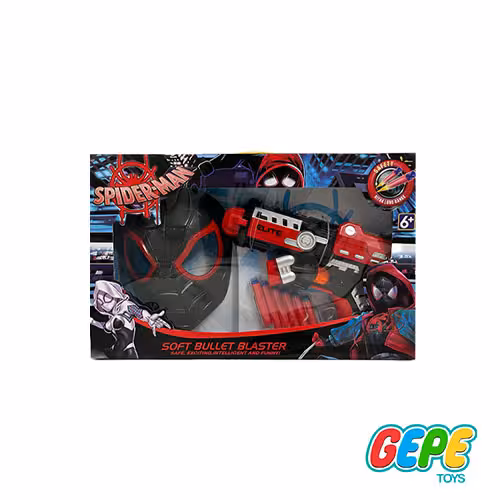 ست تفنگ بازی طرح مرد عنکبوتی