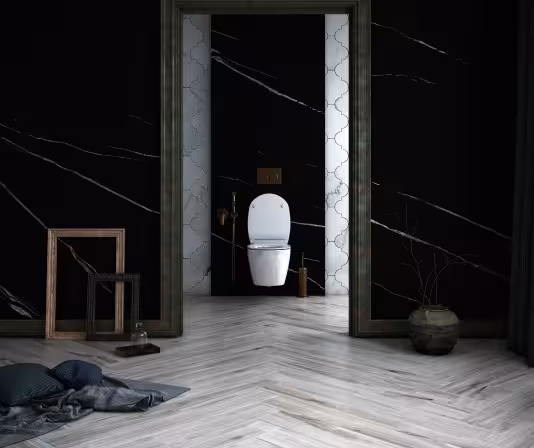 سرامیک پالرمو پلاس لوکس مدل میدنایت سایز 150*300