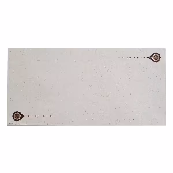 کاغذ تذهیب کد Y989 ابروباد چاپی (50*23)- بسته 5 عددی