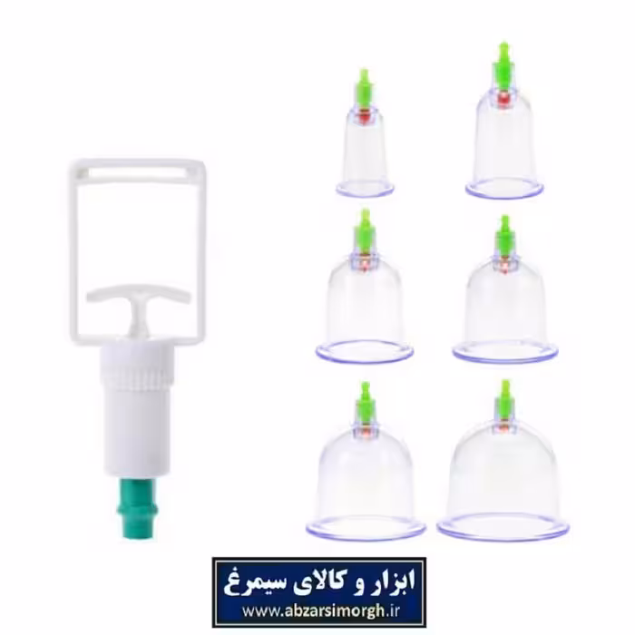 دستگاه بادکش درمانی وکیوم و حجامت بدن 6 لیوان DYKL دایکل HLB-001