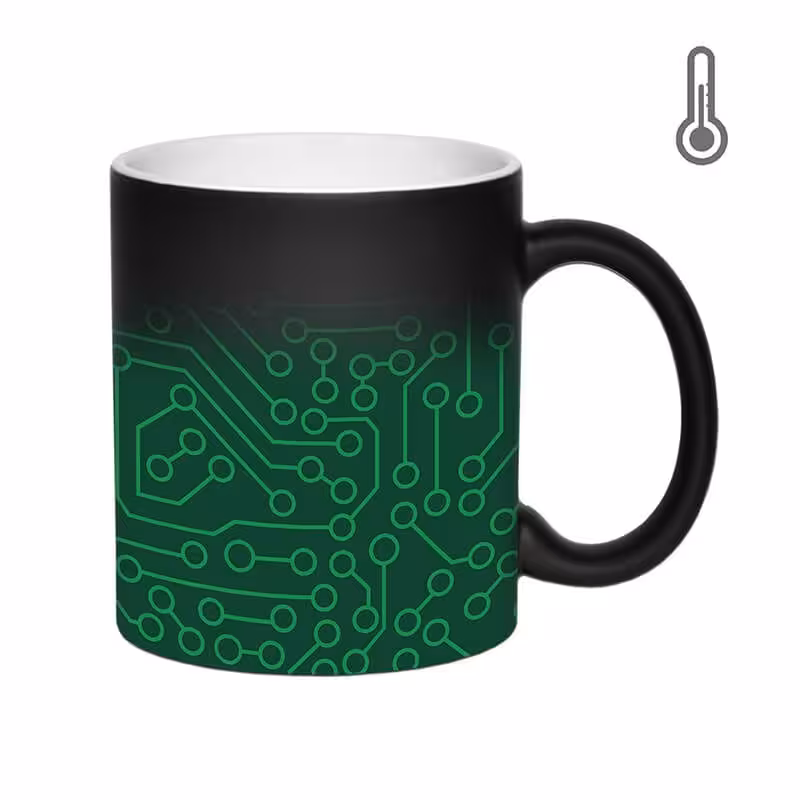 خرید و قیمت ماگ حرارتی طرح مدار کد 1887