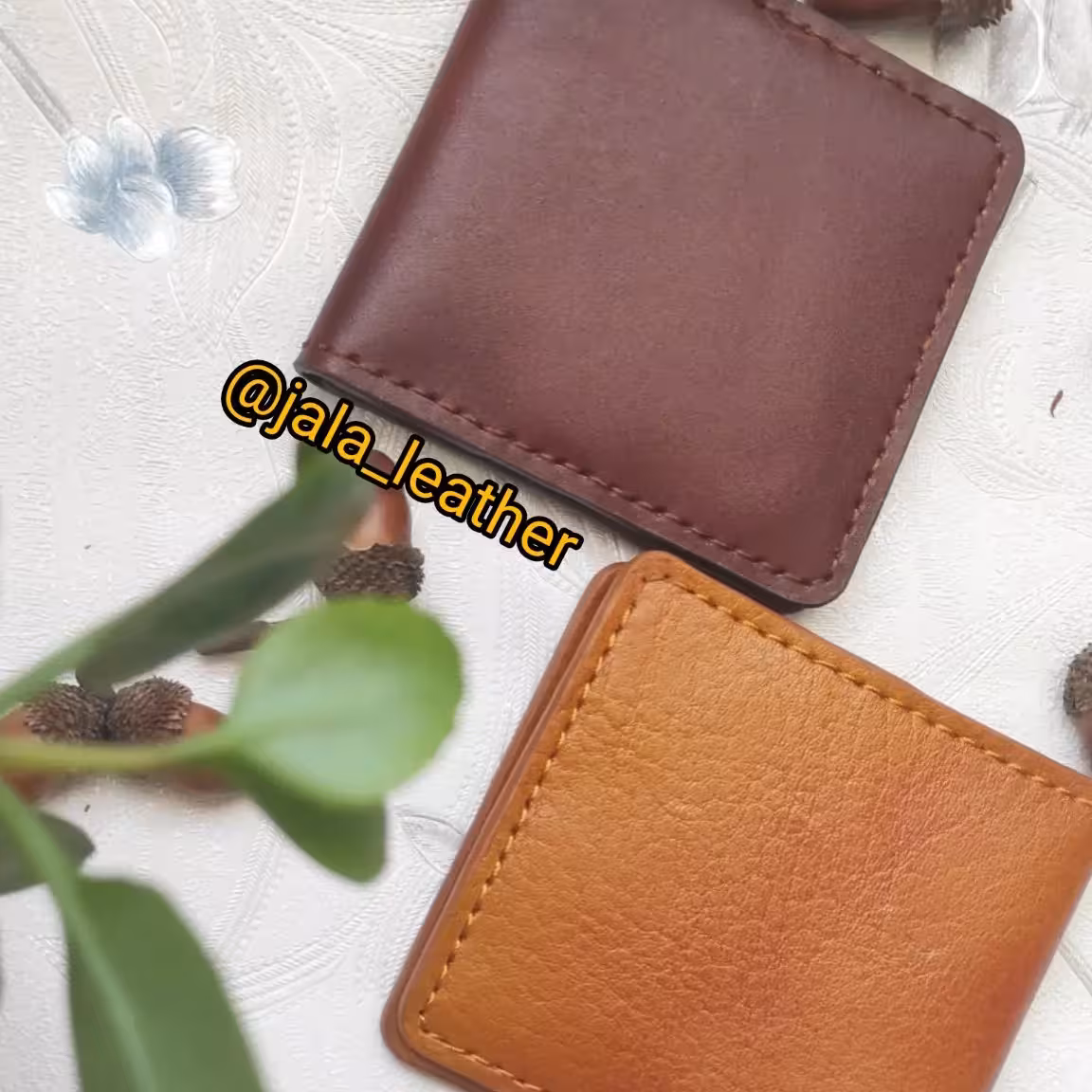 کیف جا کارتی و پولِ چرم طبیعی مردانه