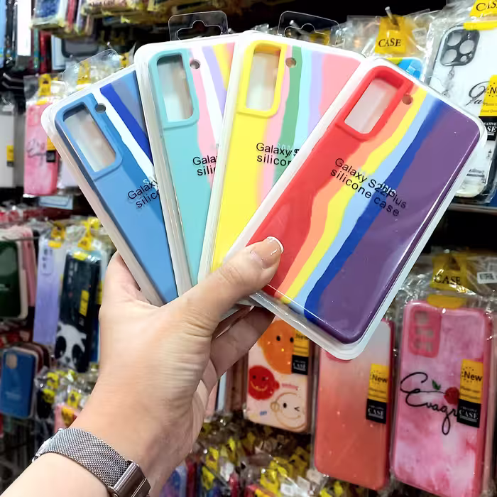گارد سیلیکونی آبرنگی اورجینال برای گوشی سامسونگ S22 PLUS