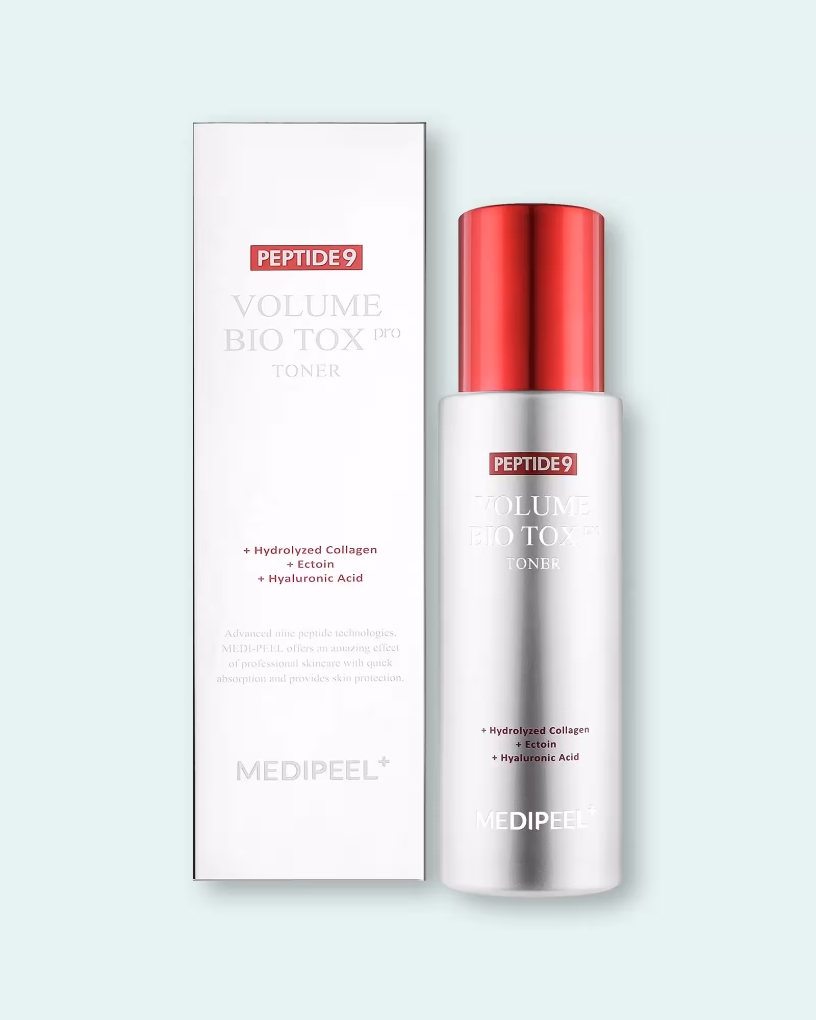 تونر پپتاید 9 حجم‌دهنده و ضدچروک مدی پیل مدل Volume Bio Tox Toner Pro