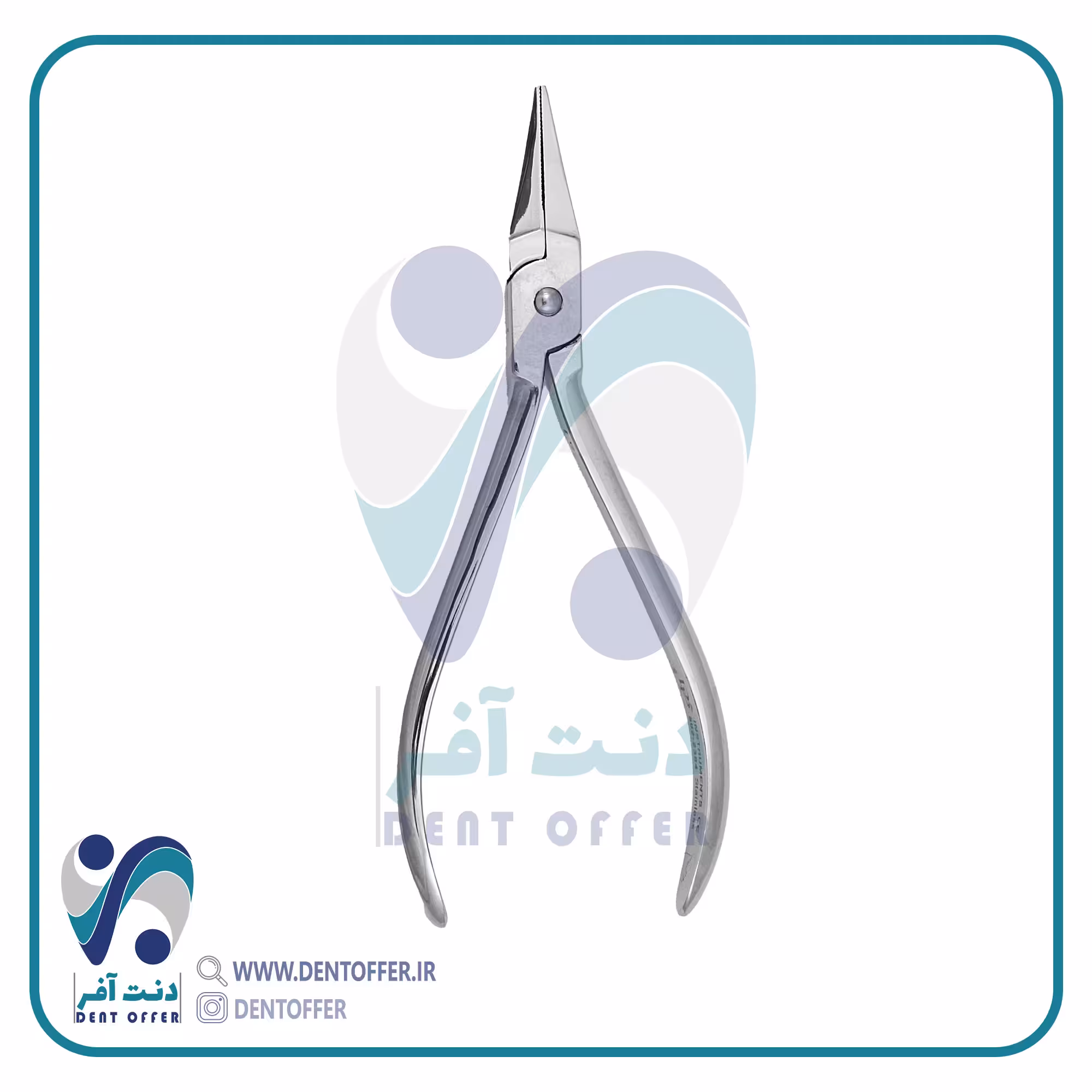 پلایر نوک تخت شیاردار برند دنا پویا