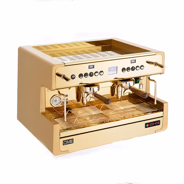 اسپرسوساز دو گروپ چیم اتومات سری 5 مولتی بویلر گلد CO-05 MULTI BOILER