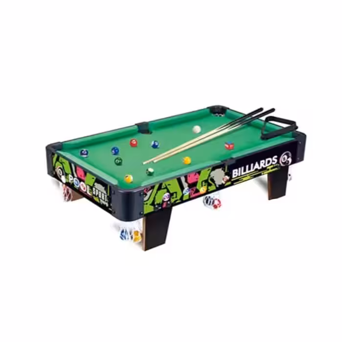 میز بیلیارد اسباب بازی سایز کوچک مناسب برای کودکان و بزرگسالان