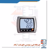 دما رطوبت و نقطه شبنم با الارم LED نوری تستو TESTO 608-H2